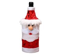 kivrimlarv Holiday Bottle Accessory, Compact Wine Pouch, Festive Wine Accessory, Bottle Cover Decoration, Exquisite Christmas Wine Bottle Cover Decoration For Holiday presents And Restaurant Decor