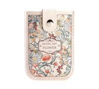 kivrimlarv Pull-Out Wallet, Slim Card Holder, Compact ID Case, Women’s Credit Card Organizer, sturdy Design, Ideal for Cash and Cards, Everyday Use,4.13x2.95x0.2in