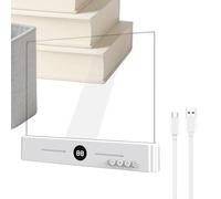 kivrimlarv Slim Page Lamp - Table Reading Light, LED Study Light for Artists, Flicker Free Panel with Adjustable Brightness, Work Lighting Gear, Drawing Homework Focus