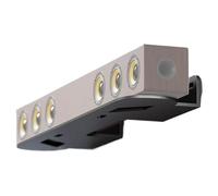 kivrimlarv Soundbar Wall Shelf, TV Soundbar Mount, Remote Control Holder, Heavy Duty Carbon Steel, Floating Storage Rack Ideal for Living Room Entertainment Setup, 16.34x4.33x5.12 in