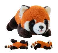 kivrimlarv Stuffed Red Panda Toy - Adorable Animal Plush for Children | Soft Fabric with Embroidered Face, for Playtime, Nursery Decor, or Wildlife Enthusiast Collections 15.75 in