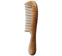 kivrimlarv Travel Hair Comb, Natural Wood Comb, Wooden Detangler Comb, Detangling Hair Comb, Wooden Scalp Massager, Ergonomic Hair Comb, Detangling Comb For Curly Hair And Scalp Massage