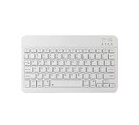 kivrimlarv Ultra Slim Portable Wireless Keyboard | Compact Lightweight Rechargeable Handheld Keypad | Compact Computer Keyboard | Quiet Low-Profile Keyboard for Smartphones and Tablets