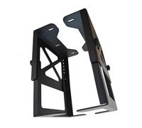 kivrimlarv Under Desk Computer Mount, Adjustable PC Tower Bracket, Concealed Space-Saving Holder Cable Management Support Sturdy Custom Fit Solution for Workstation, Dorm, Studio, Bedroom Use