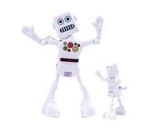 kivrimlarv Windup Toys, Dancing Robot, Basket Stuffer, Portable Movement Kid Friendly Design Assorted Colors Ideal for School Party Travel Bath Present, 4.53 Inches