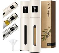 KIVY Spruzzatore per olio [2 x 100 ml] - Flacone spray per olio - Spruzzatore per olio - Spruzzatore per olio - Spruzzatore per olio - Olio spray - Olio spray - Olio spray - Olio di oliva - Crema