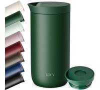 KIVY Tazza termica da 500 ml (caldo per 6 ore e freddo per 24 ore), per caffè, tè e caffè freddo, da asporto, tazza termica con coperchio, tazza da viaggio, tazza da tè, tazza termica da asporto