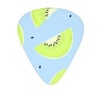 Kiwi Acoustic GuitarPlettri per chitarra 12 pezzi, chitarra elettrica essenziale spessi e sottili plettri per chitarra studenti 0,46 0,96 0,71 mm