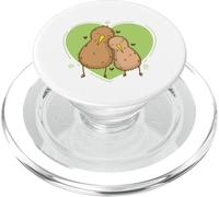 Kiwi Bird è innamorato Kiwi Fruit Animal PopSockets PopGrip per MagSafe