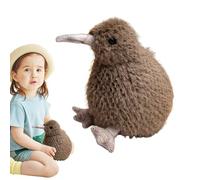 Kiwi Bird Plush, Hugging Stuffed Animal Toy, Short Plush Soft Kiwi Birds Doll Pillow for Christmas and Holiday , Perfect Cuddly Companion for Kids and Adults, 20x18x15cm