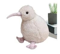 Kiwi Bird Plush, Hugging Stuffed Animal Toy, Short Plush Soft Kiwi Birds Doll Pillow for Christmas and Holiday , Perfect Cuddly Companion for Kids and Adults, 20x18x15cm