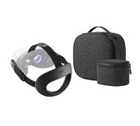 KIWI design K4 Flex Fascia Testa Comfort per Meta Quest 3/3S e KIWI design P4 Set di Custodia in Due Pezzi Adatto con Meta Quest 3S/Quest 3/Quest 2/Vision Pro e Accessori per Controller Touch, Mini C