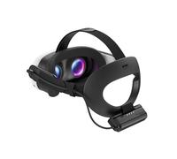 KIWI design K4 Flex Fascia Testa Comfort per Meta Quest 3/3S, e KIWI design P5000 Power Bank Compatta, 2 Pack 5000mAh Batteria Compatibile con Meta Quest 3/3S/2/Pro, Ricarica Rapida 20W, Scambio per