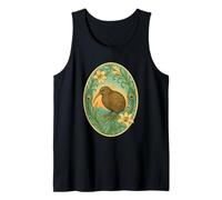Kiwi e gigli Art Nouveau Canotta