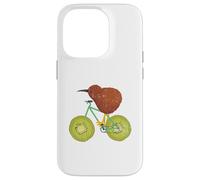 Kiwi Fruit New Zealand Bicicletta Ciclismo Custodia per iPhone 14 Pro