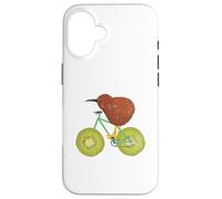 Kiwi Fruit New Zealand Bicicletta Ciclismo Custodia per iPhone 16
