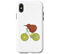 Kiwi Fruit New Zealand Bicicletta Ciclismo Custodia per iPhone X/XS