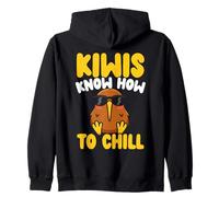 Kiwi Know How To Chill Cool Occhiali da Sole Kiwi Felpa con Cappuccio