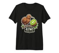 Kiwi L'animale e l'uccello della Frutta Nuova Zelanda Maglietta Premium
