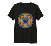 Kiwi Mandala Tribal Ornamento Maglietta Premium