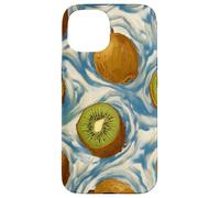 Kiwi Pattern Art Estetica Custodia per iPhone 15
