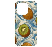 Kiwi Pattern Art Estetica Custodia per iPhone 15 Pro