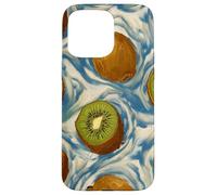 Kiwi Pattern Art Estetica Custodia per iPhone 15 Pro Max