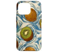 Kiwi Pattern Art Estetica Custodia per iPhone 16 Pro
