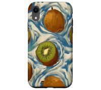 Kiwi Pattern Art Estetica Custodia per iPhone XR