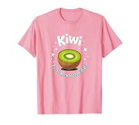Kiwi: Piccoli Miracoli Quotidiani - Arte della Frutta Maglietta, Uomo, Rosa, M