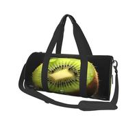 Kiwi Slice Borse da viaggio e borse sportive di grande capacità con manici ad anello nella parte superiore delle borse per il fine settimana e borse rotonde possono essere utilizzate sia da uomini che