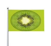 Kiwi Slice Print Garden Flag,Outdoor Decorative Banner,Prato,Casa,Patio E Parete