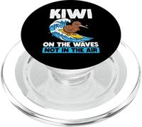 Kiwi sulle onde non nell'aria carino uccello della Nuova Zelanda PopSockets PopGrip per MagSafe