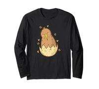 Kiwi Uccello in Un Uovo Frutta Animale Maglia a Manica