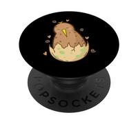 Kiwi Uccello in un uovo Frutta Animale PopSockets PopGrip Adesivo