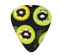 Kiwi verde i 12 plettri per chitarra includono tre plettri: sottili, medi e pesanti. Adatto per chitarre elettriche, acustiche e bassi di tutte le forze