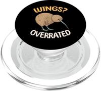 Kiwi Wings Sopravvalutato Umorismo uccello senza volo PopSockets PopGrip per MagSafe