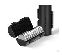 KIWIFOTOS Custodia organizer per batterie a bottone, 10 scomparti per batterie CR2016 CR2025 CR2032 CR2320 CR2325 CR2330 CR2335 CR2354 CR2412 CR2430 e CR2450 (confezione da 2)