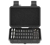 KIWIFOTOS Custodia per batteria a bottone con 65 slot per CR2032 CR2025 LR44