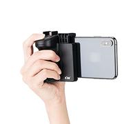 KIWIFOTOS Wireless Remote Control Handgirp Impugnatura per smartphone, clip per cellulare con filettatura femmina da 1/4 "-20 - Treppiede compatibile per riprese Vlog live streaming
