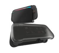 KIWIHOME P2 Armor Custodia per Switch 2, con Cover Frontale e Pellicola | Kit Completo con Custodia Posteriore Compatibile con Dock, Pellicola e Porta Giochi, Solo per Switch 2 (2025, 7,9")