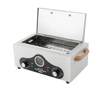 KiwiHood Sterilizzatore ad alta temperatura 300 W, portatile 2,5 l, armadietto disinfettante compatto ad alta temperatura, sterilizzatore professionale per utensili per unghie e utensili in metallo