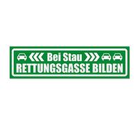 Kiwistar bei Stau Rettungsgasse formano invertito Targa Magnetica