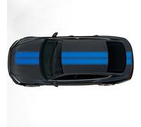 Kiwistar Striscia di vipera opaca - 33 x 400 cm - blu strisce da corsa - senza pellicola di trasferimento - Tuning - Viper - Racing - Strisce decorative