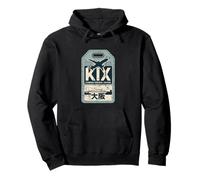 KIX Codice aeroporto Kansai Osaka Giappone Souvenir Kanji Giapponese Felpa con Cappuccio