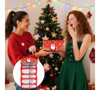 Kixolazr Carte Natalizie per Denaro,Clip per Contanti Memoriale con Busta - Libro Organizzatore per Carte delle Feste | per Feste Celebrazioni Riunioni Bambini Ragazzi Ragazze Natale Vacanza