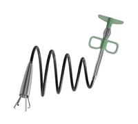 Kixolazr Drain Snake - Strumento di pulizia dello scarico intasato a 4 artigli | Forniture per la rimozione dei delle fognature per proprietari di abitazioni Gestori di proprietà Personale di