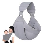 Kixolazr Fascia porta bebè, fascia porta bebè,Imbracatura per trasporto del neonato - Imbracatura ergonomica per bambini con cinghia regolabe, morbido sede imbottito, perfetta per le passeggiate