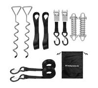 Kixolazr Kit Di Ancoraggio Per La Tenda Da Esterno Del Camper RV,Impermeabile E Resistente A Tutte Le Condizioni Atmosferiche - Accessorio Per Veicoli Ricreazionali,Impermeabile per Prolungare La Vita