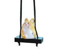 Kixolazr Pendente Per Automobile,Ornamento A Forma Di Cane - Ornamento Charm | Per Donne Uomini Ragazze Adolescenti Interno Autovettura Veicolo Camion Automobilistico Specchietto Retrovisore